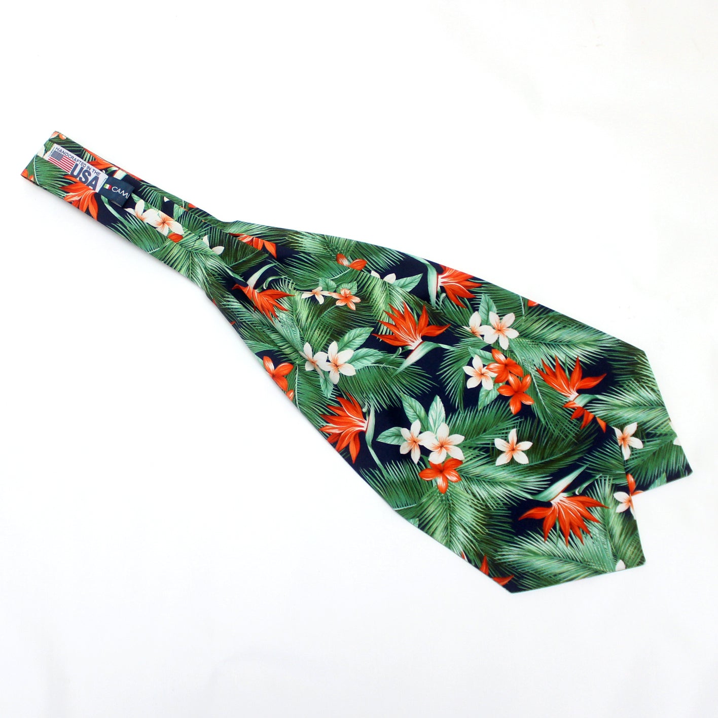 Tropical Floral Cotton Ascot