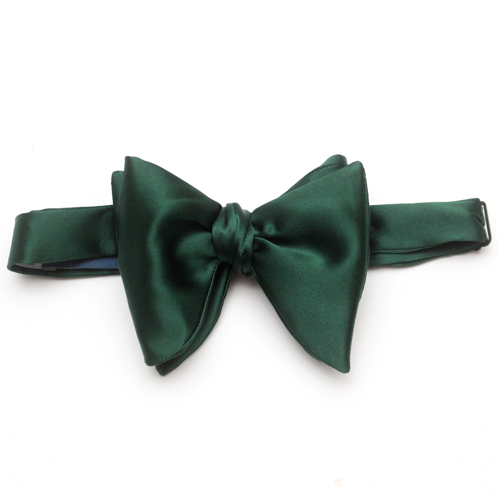 Emerald Green Men's Large Silk Bow Tie