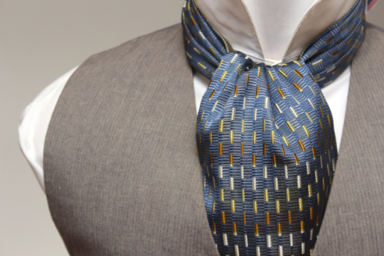 Reversible Silk Ascot