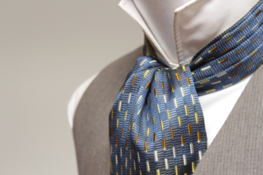 Reversible Silk Ascot