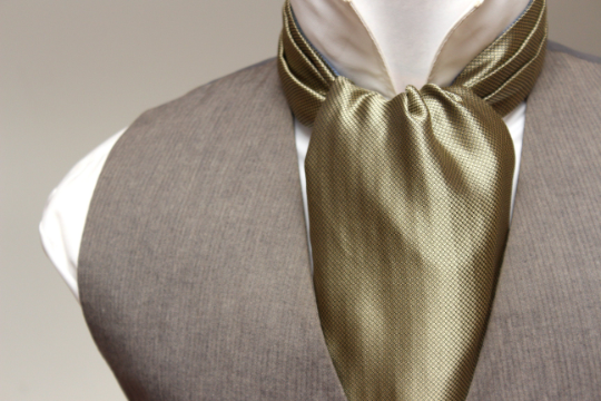 Reversible Silk Ascot