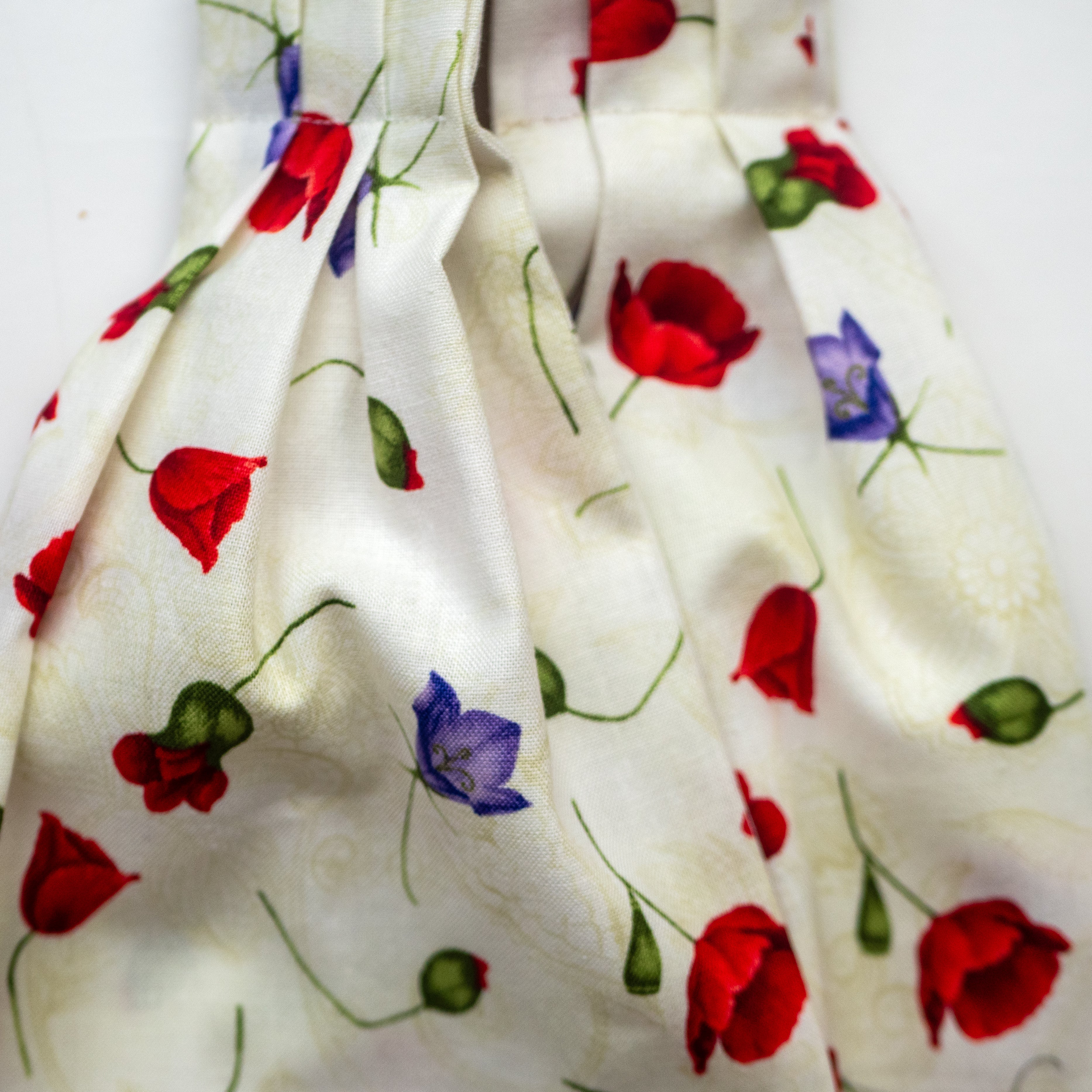 Floral Cotton Men's Cravat Ascot