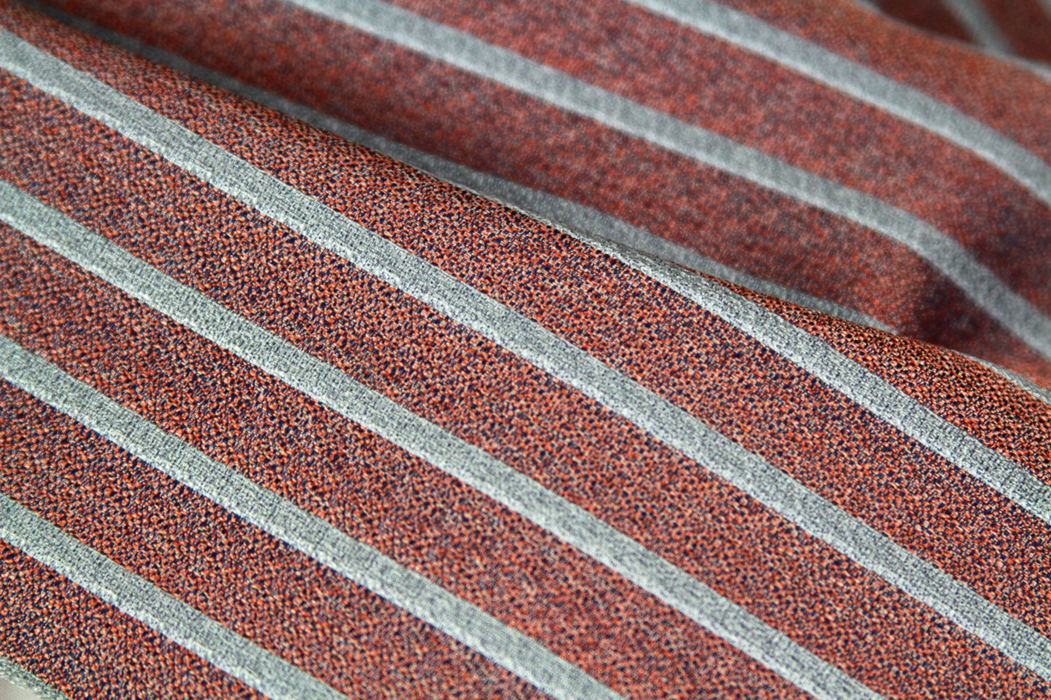 Silk Striped Ascot