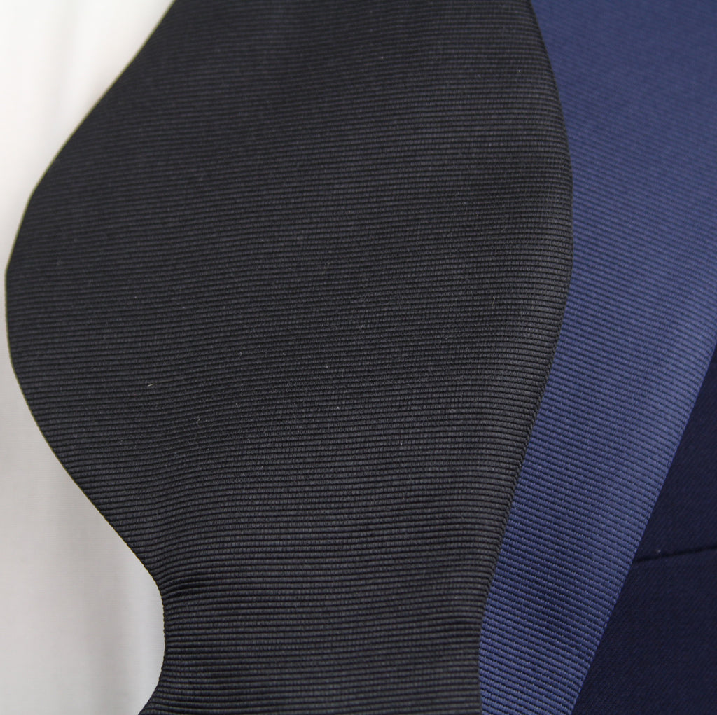 Black Large Grosgrain Silk Tuxedo Bow Tie | Self-Tie Formal Bowtie