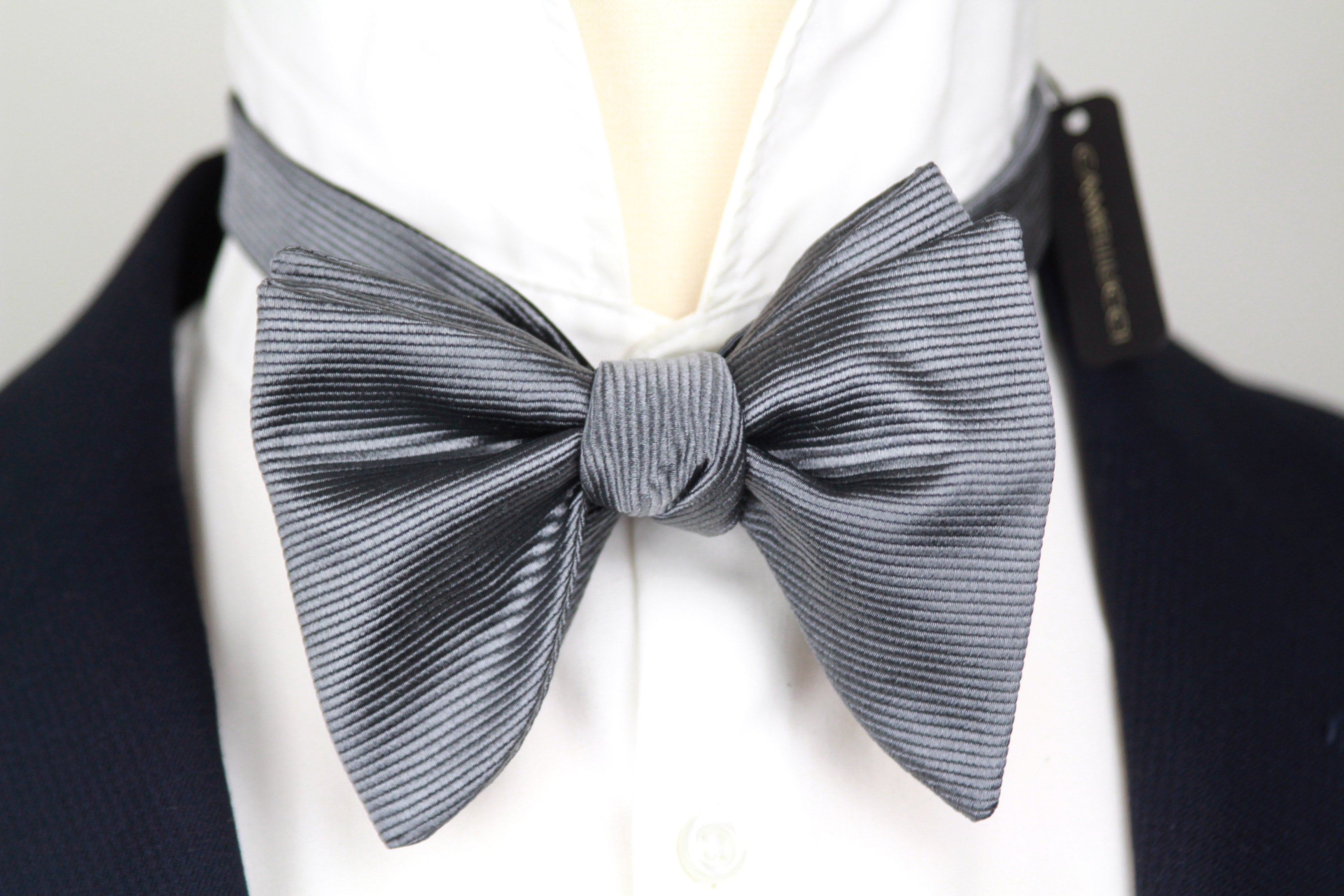 Men's Large Silk Bow Tie