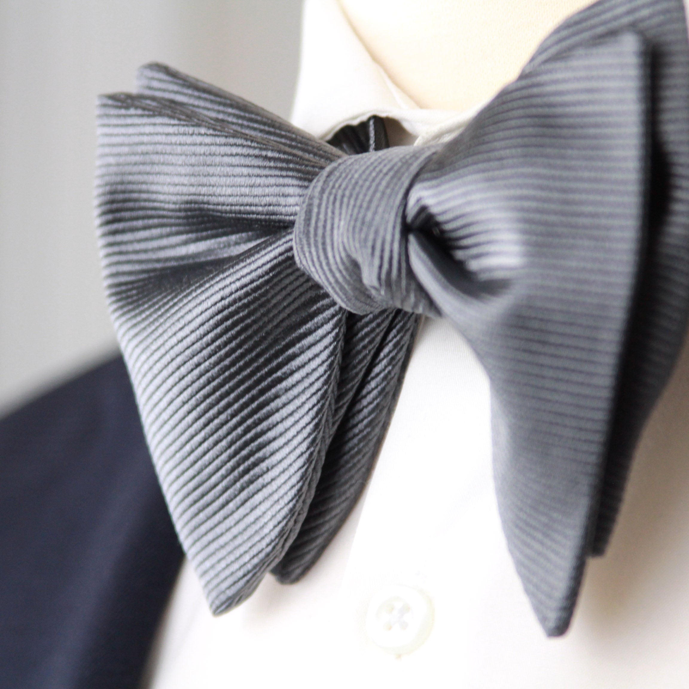 Men's Large Silk Bow Tie