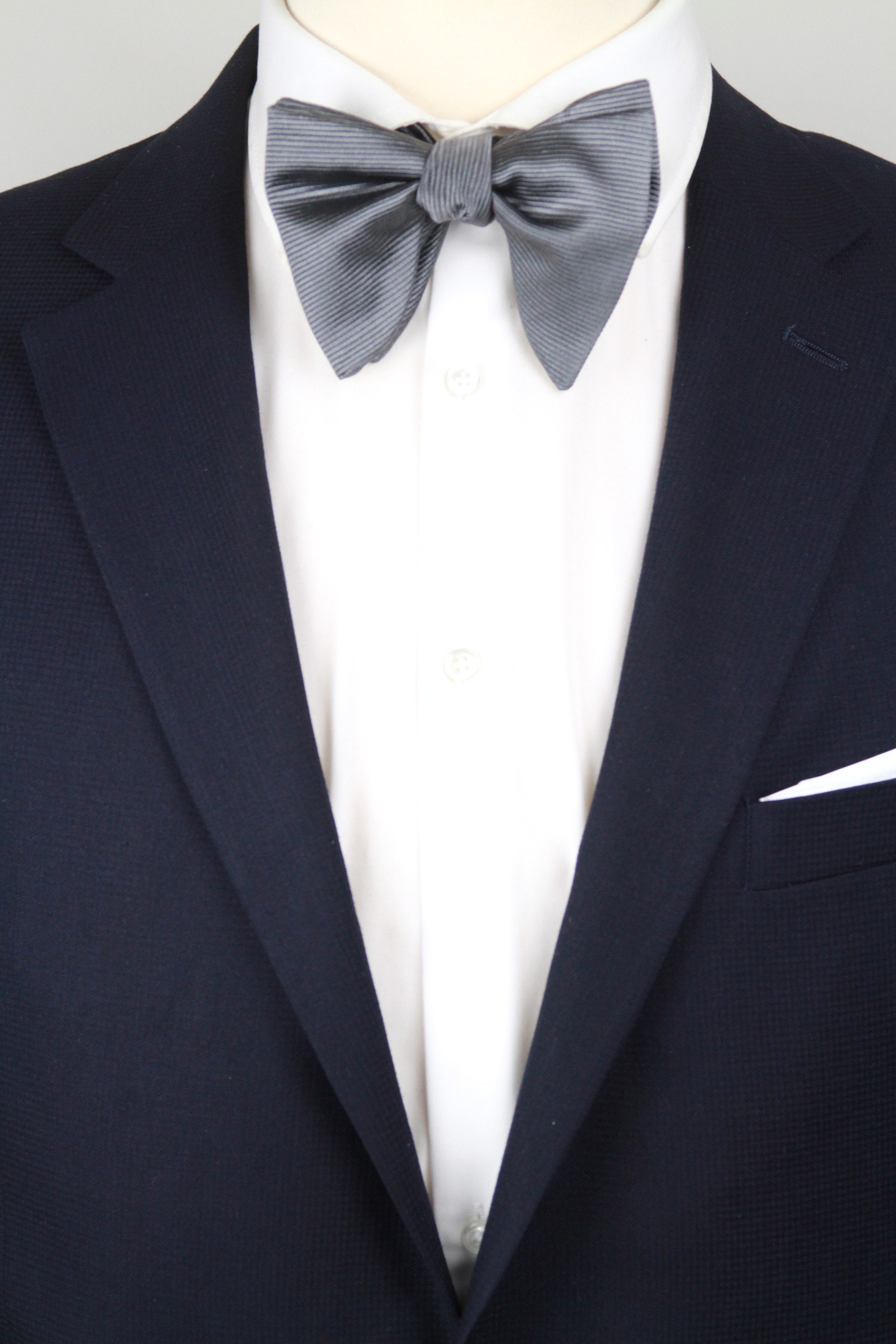 Men's Large Silk Bow Tie