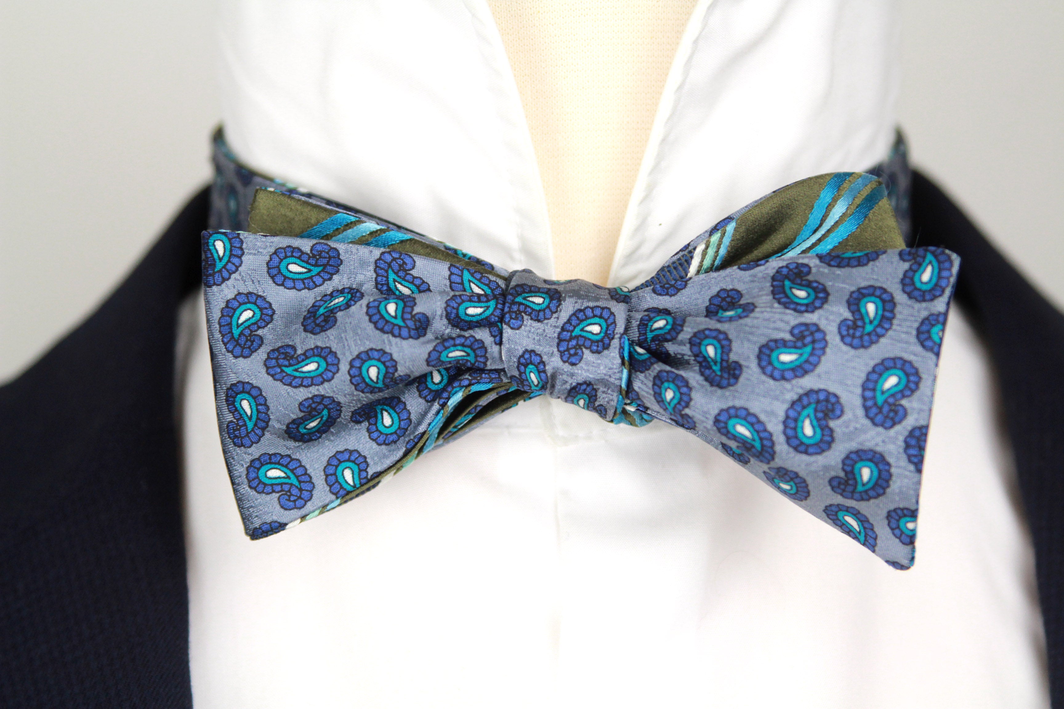 Straight Self-tied Bow Tie