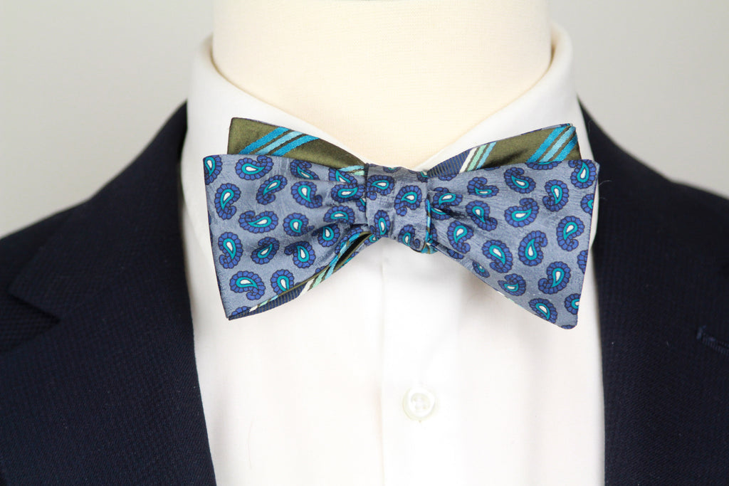 Straight Self-tied Bow Tie
