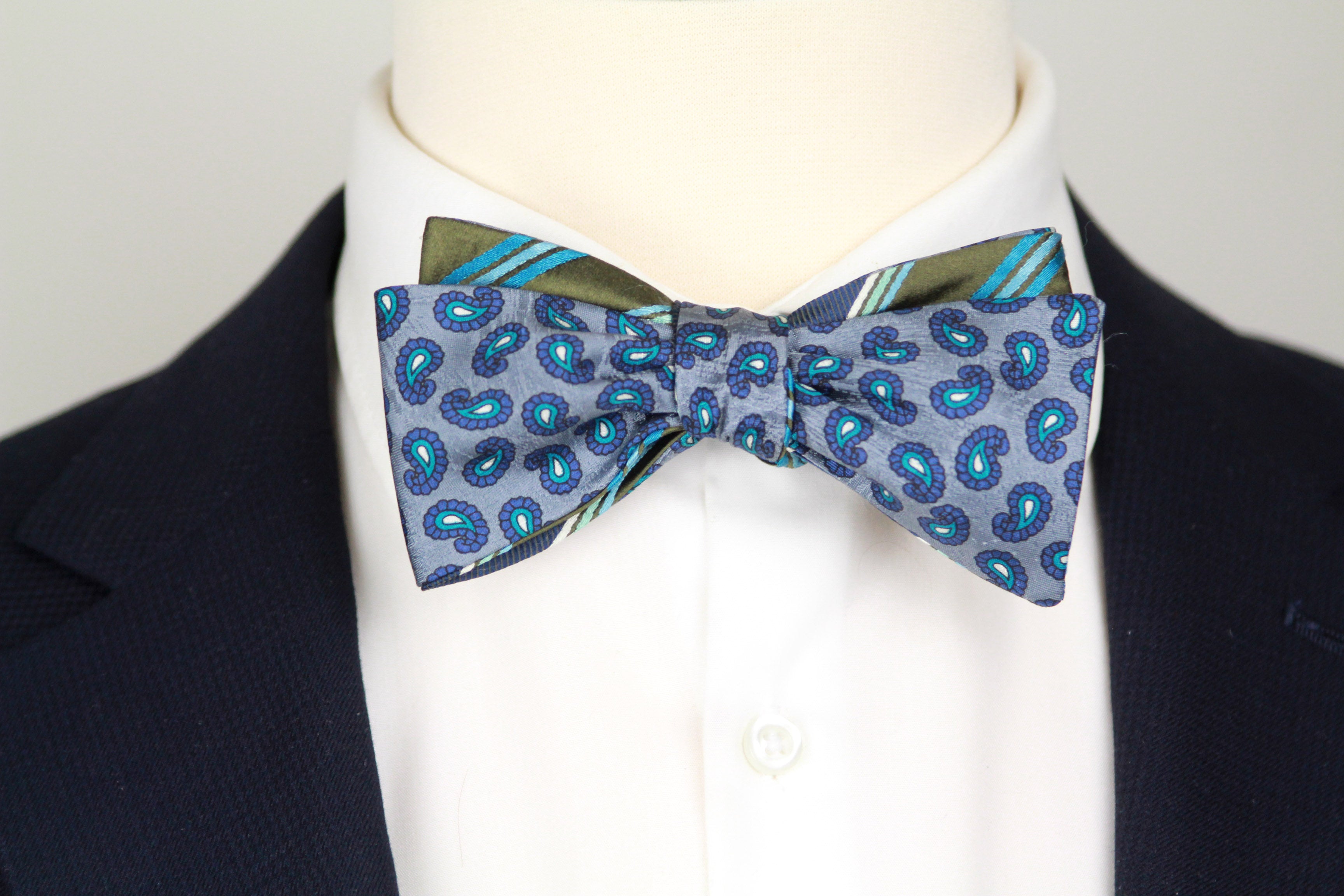Straight Self-tied Bow Tie