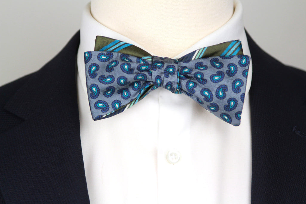 Straight Self-tied Bow Tie