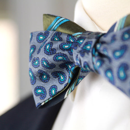 Straight Self-tied Bow Tie