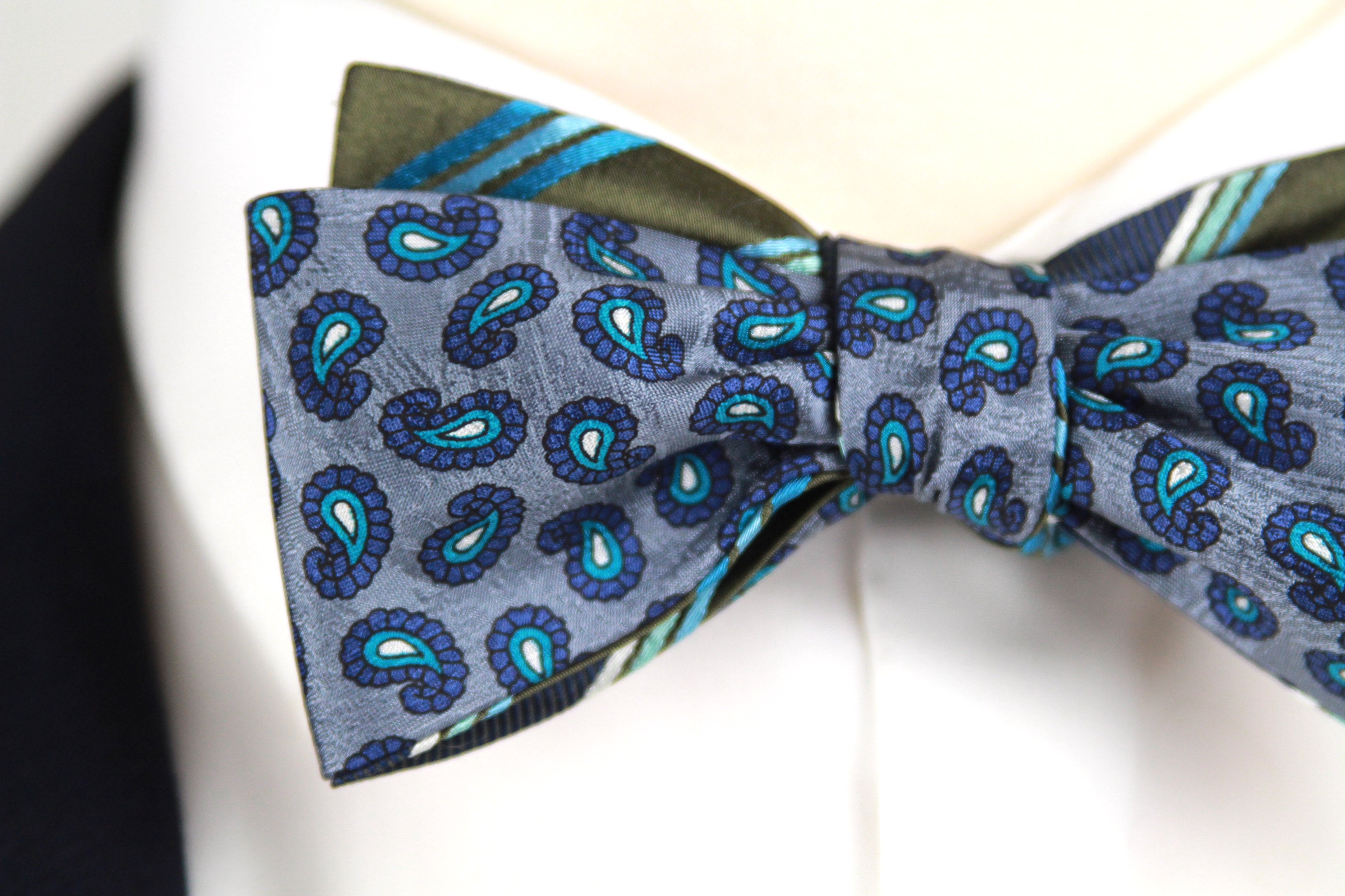 Straight Self-tied Bow Tie