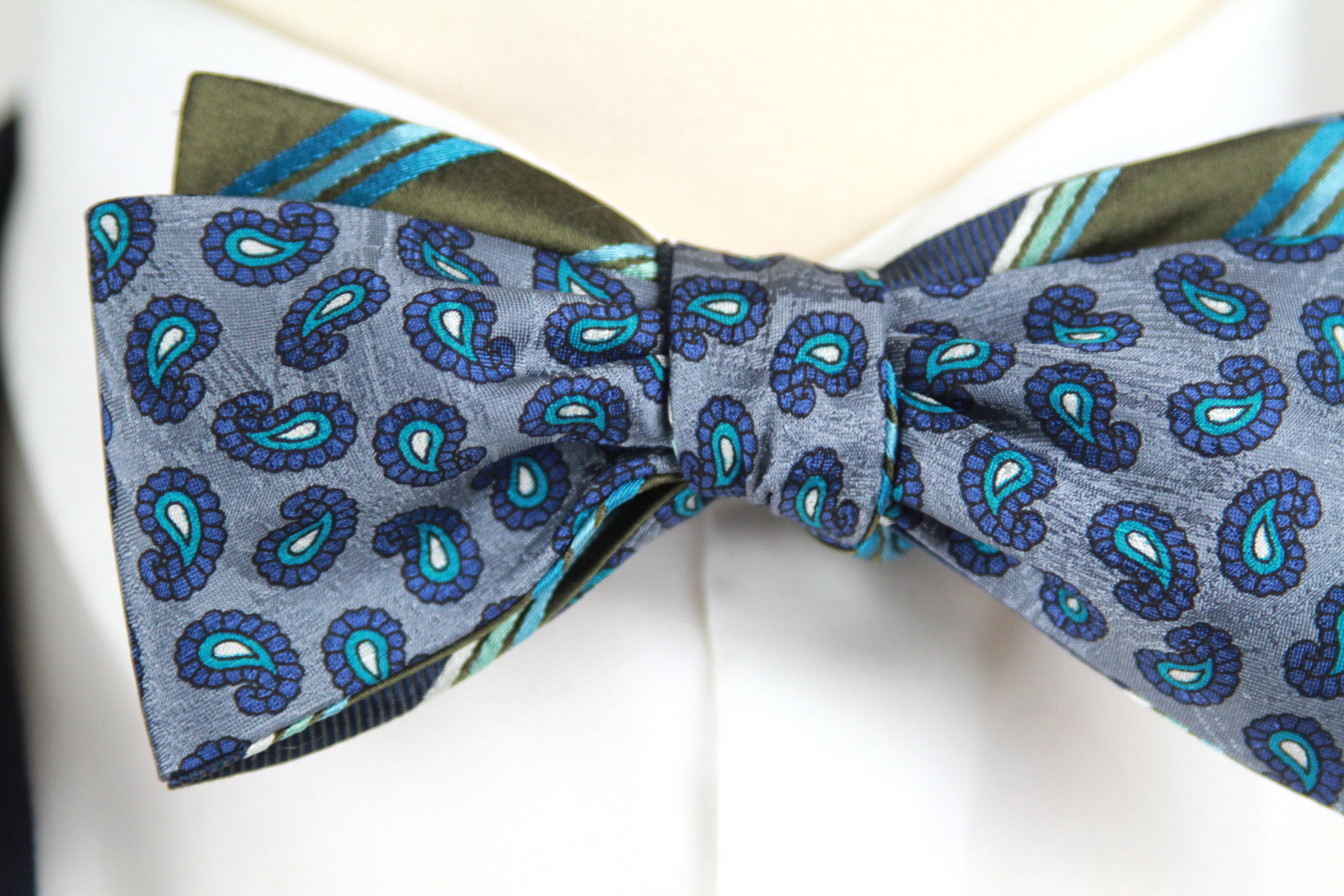 Straight Self-tied Bow Tie