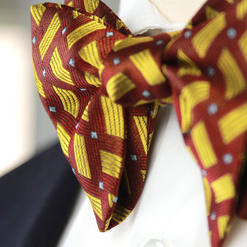 Men's Large Silk Bow Tie
