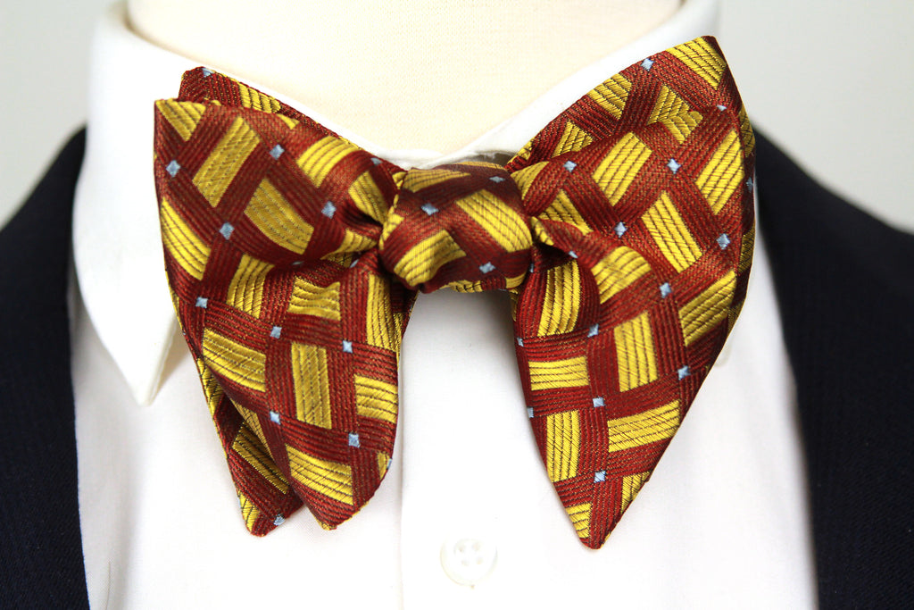 Men's Large Silk Bow Tie