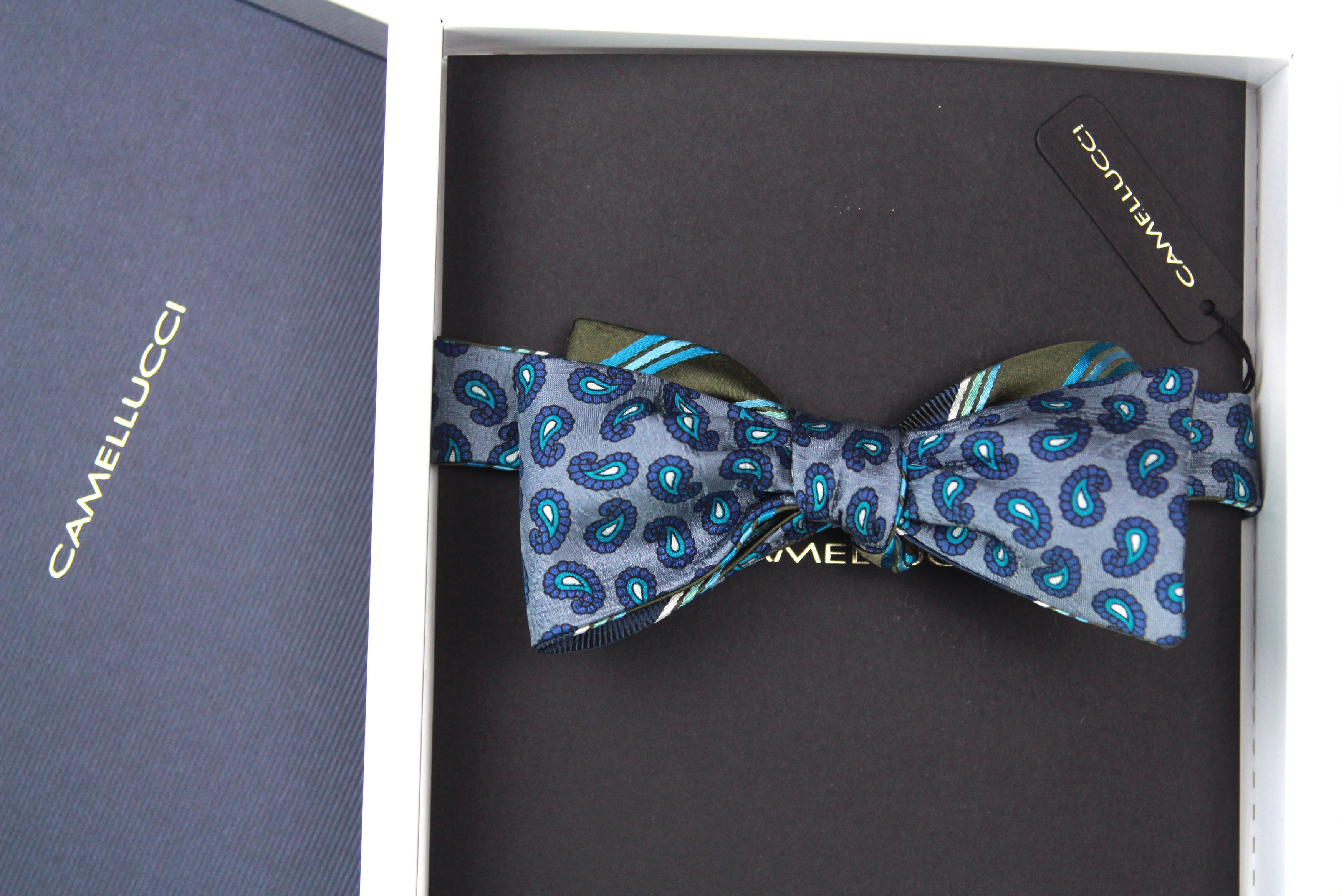 Straight Self-tied Bow Tie