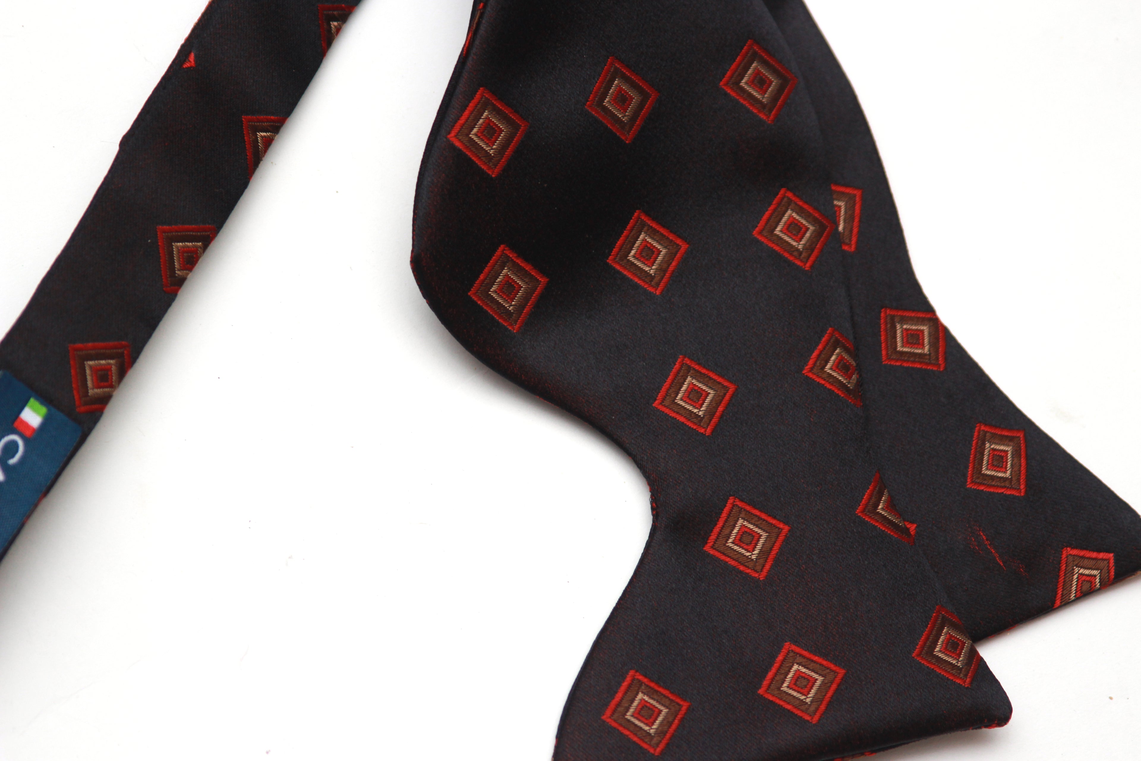 Men's Large Silk Bow Tie