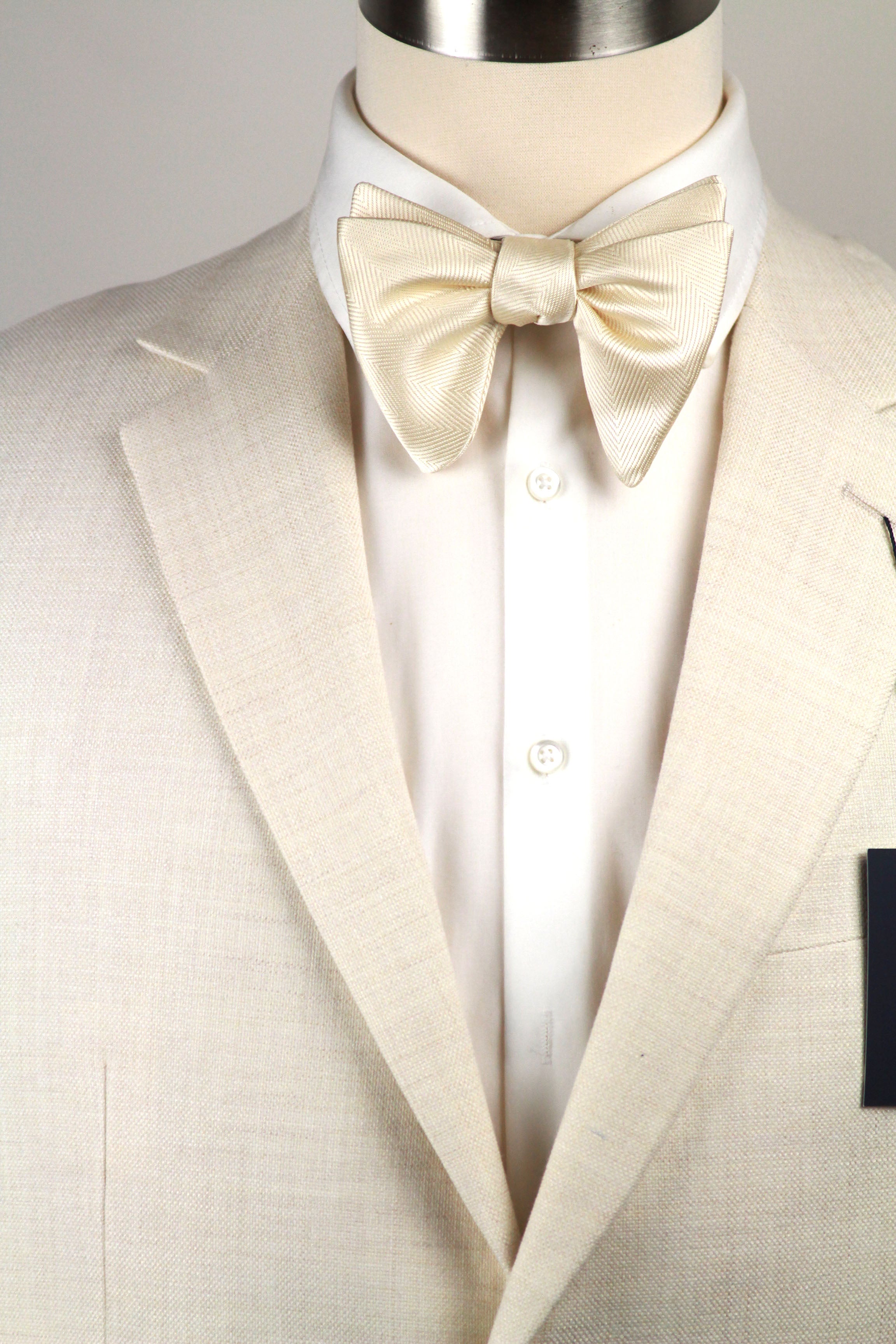 Men's Large Silk Bow Tie