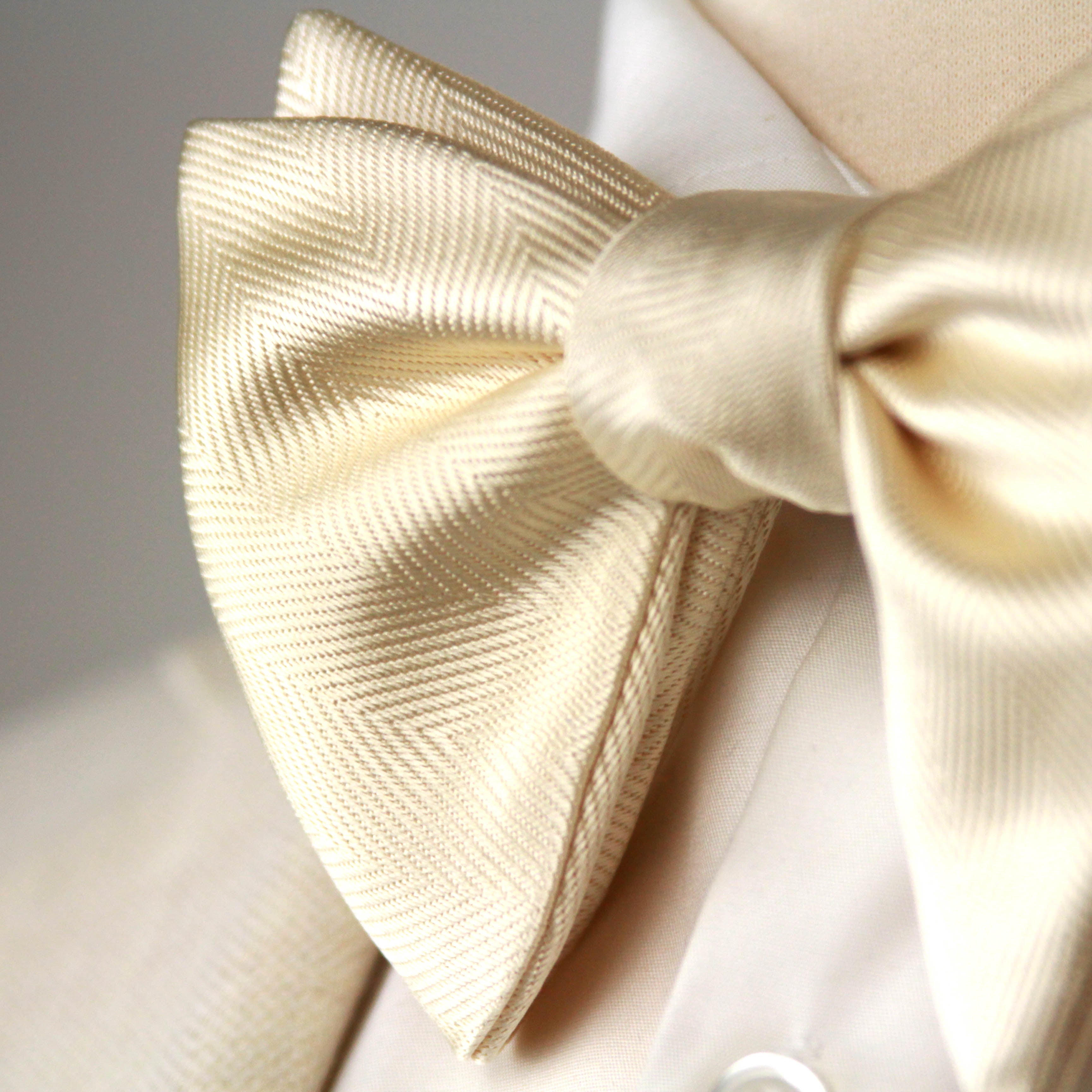 Men's Large Silk Bow Tie