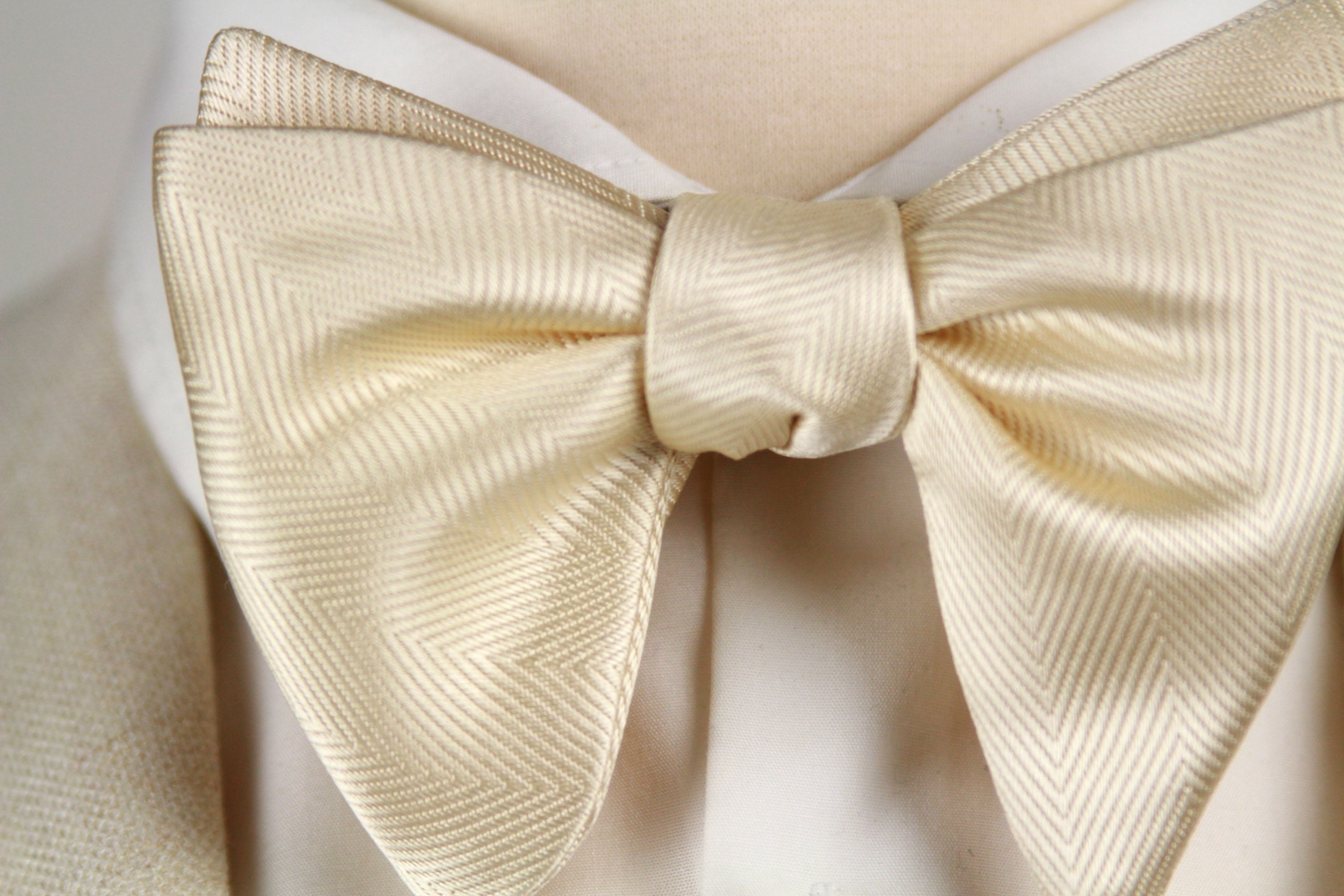Men's Large Silk Bow Tie