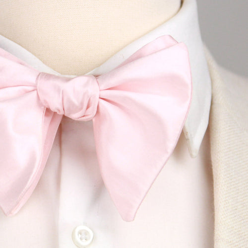 Big Butterfly Silk Bow Tie Rose S703