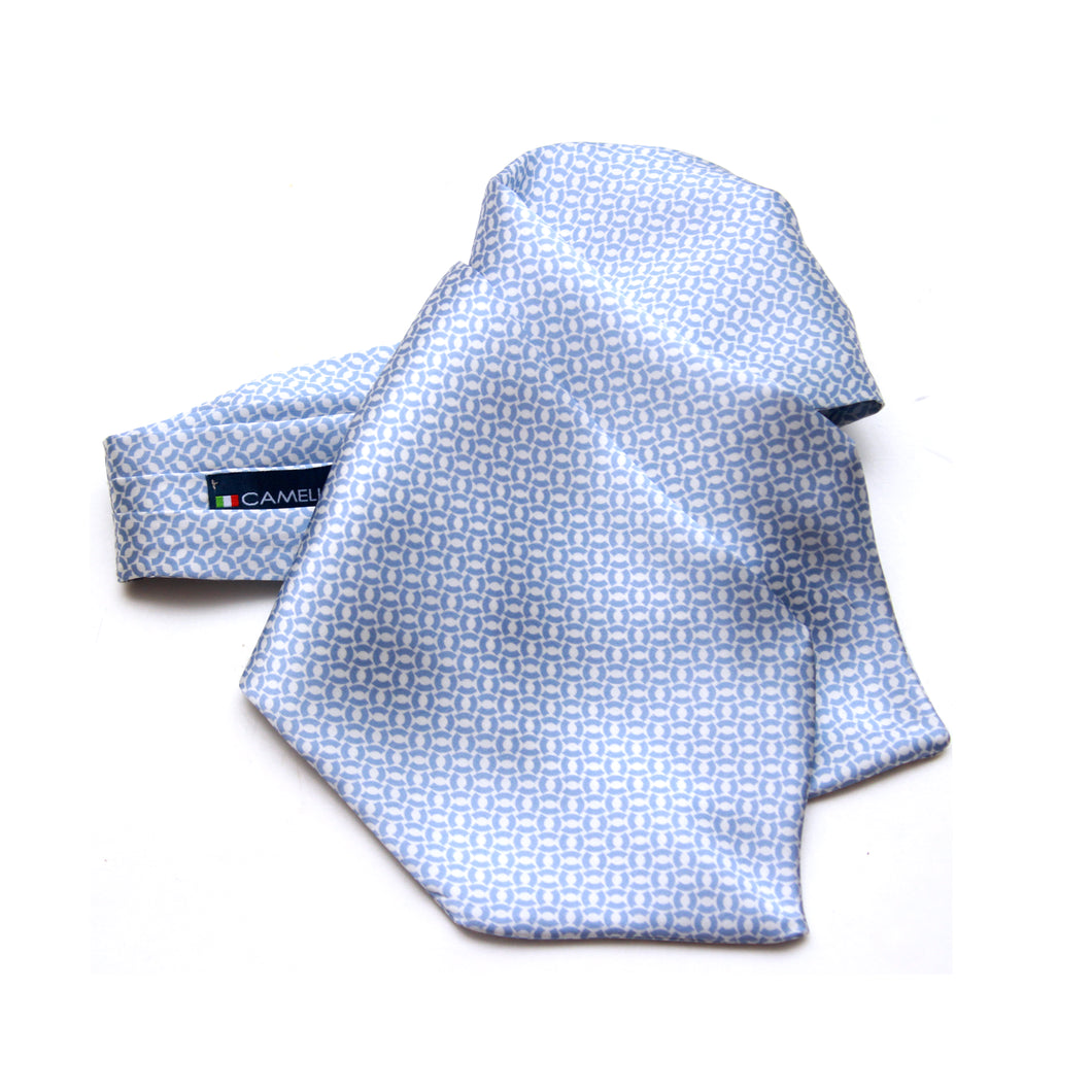 Blue Silk Ascot