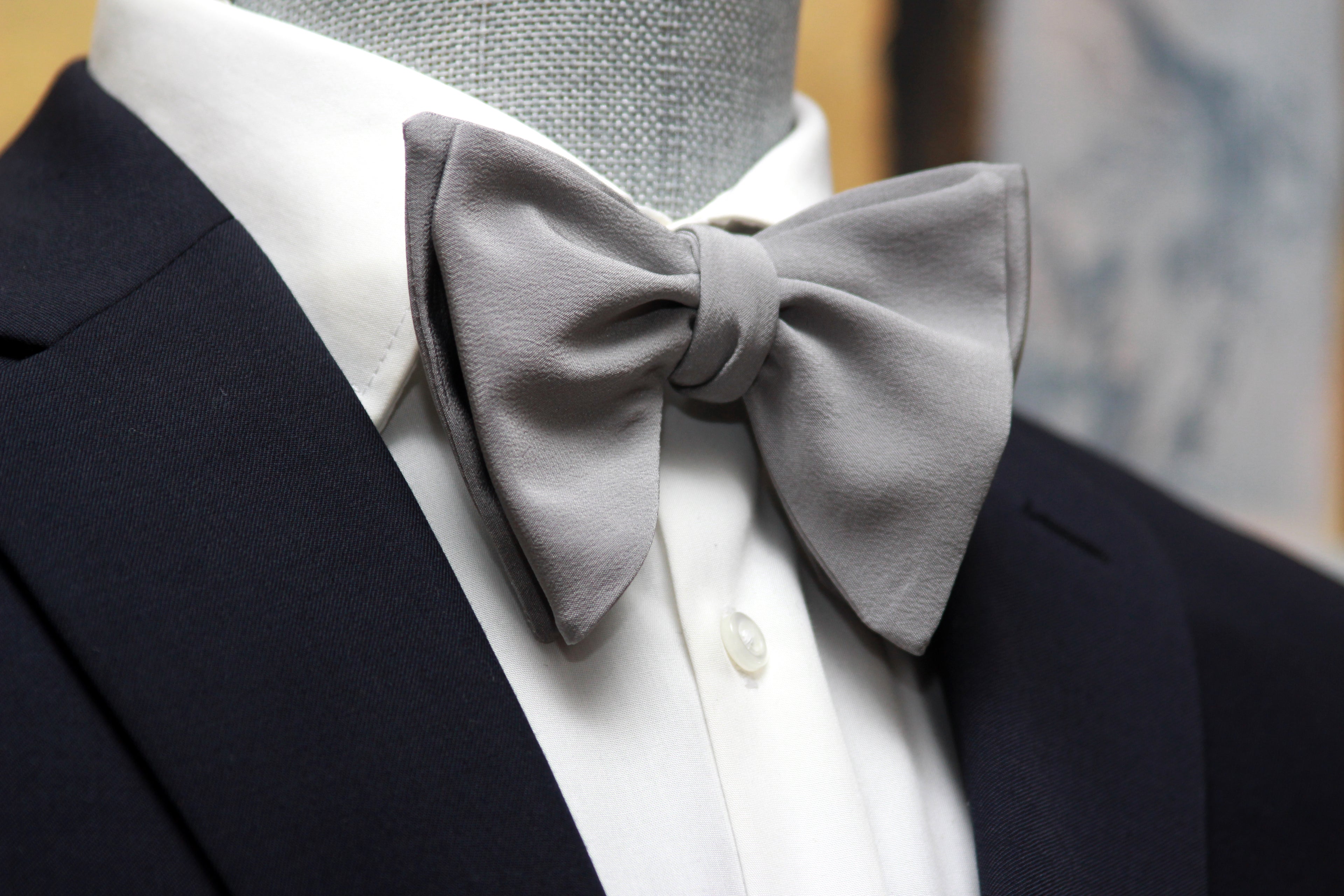 Men's Large Silk Bow Tie