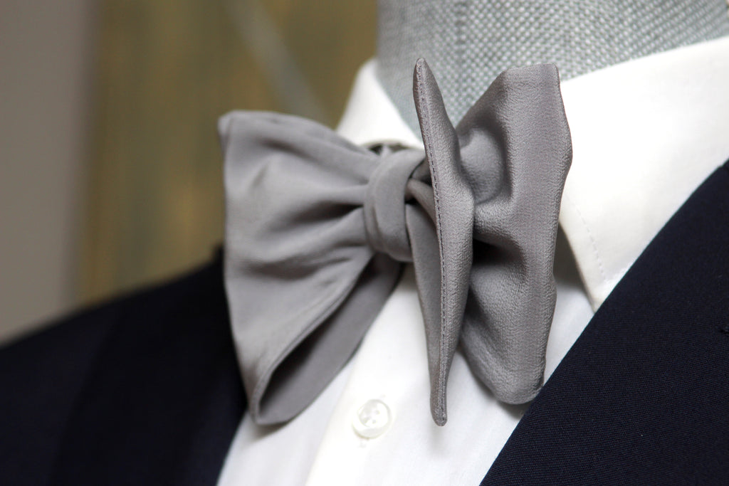 Men's Large Silk Bow Tie