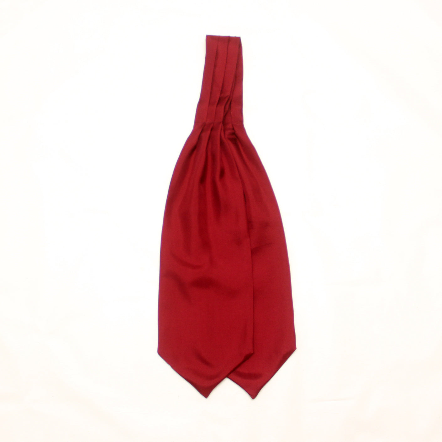 Men's Cravat Ascot Maroon Solid
