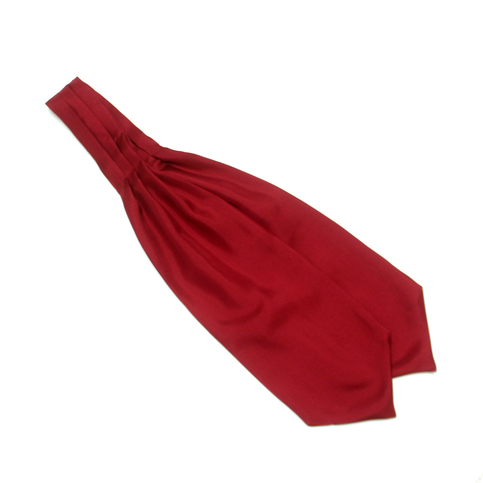 Men's Cravat Ascot Maroon Solid