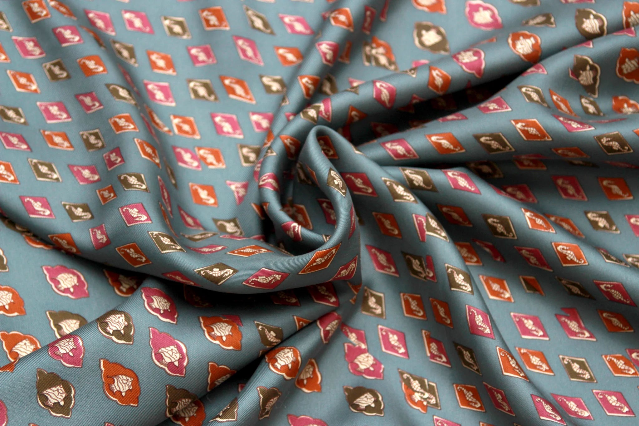 40"W x 40"L 100%Silk Fabric Piece