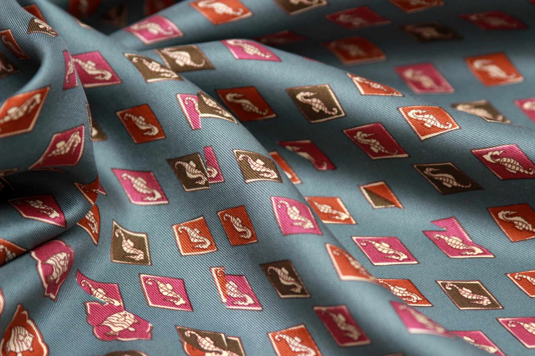 40"W x 40"L 100%Silk Fabric Piece