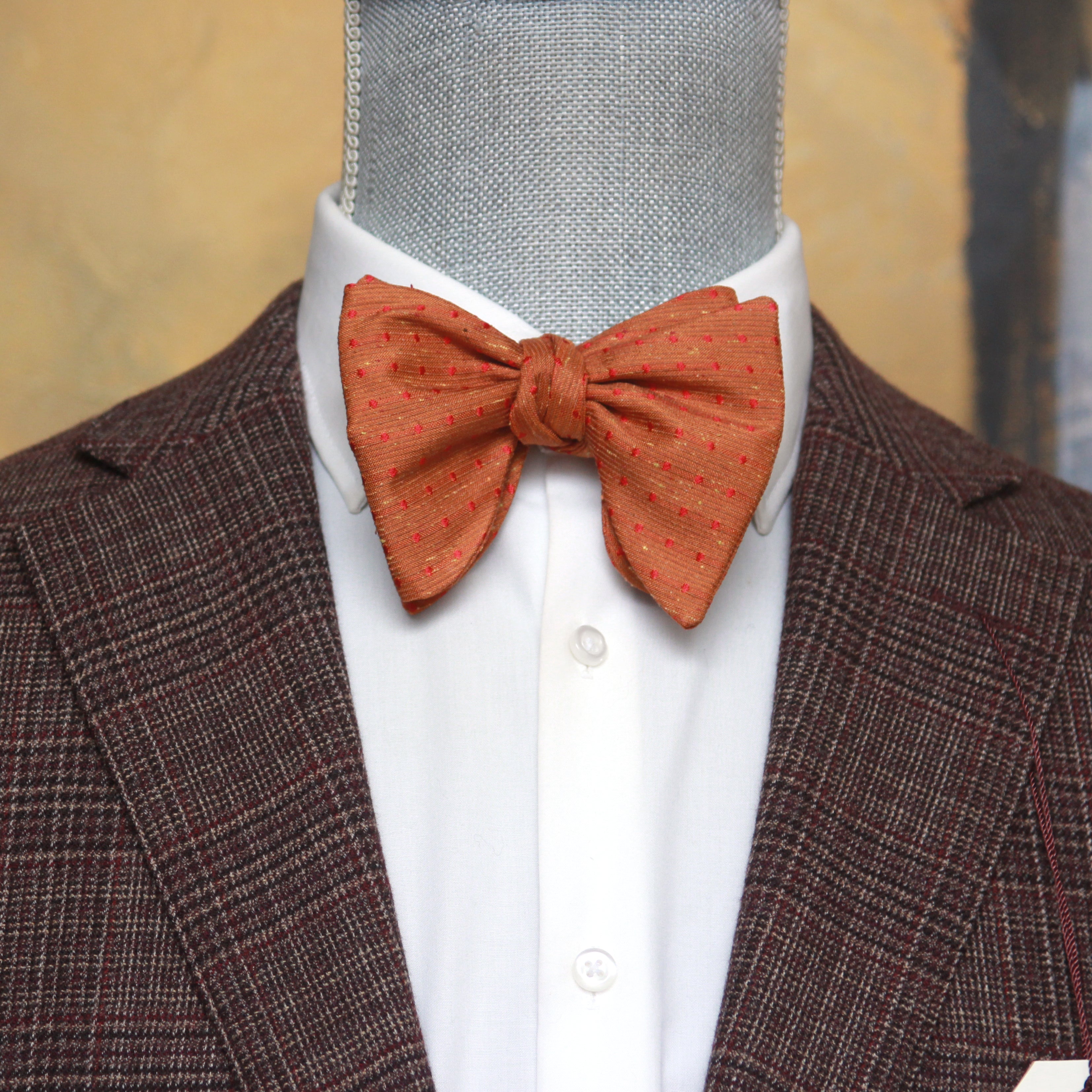 Men's Large Silk Bow Tie