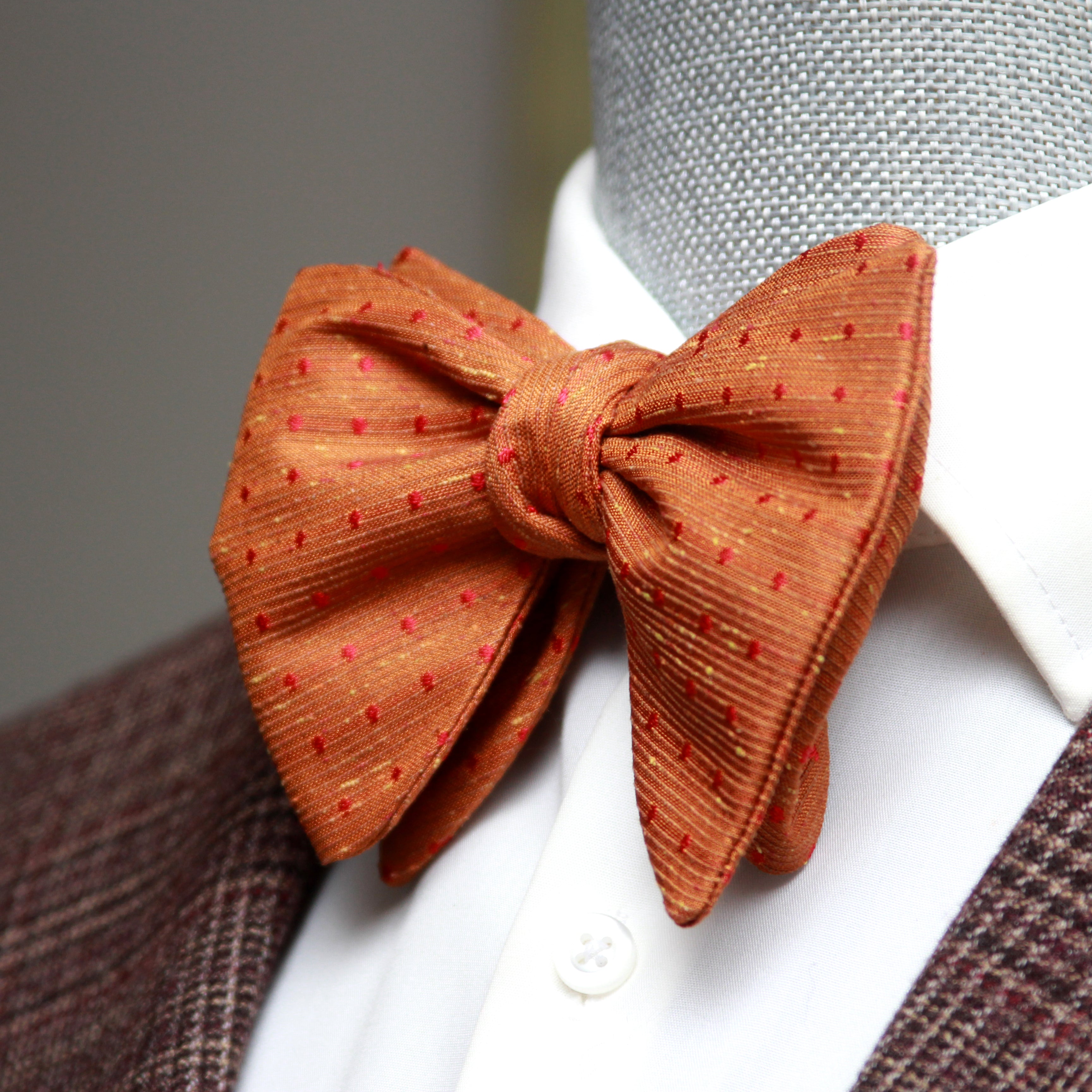 Men's Large Silk Bow Tie