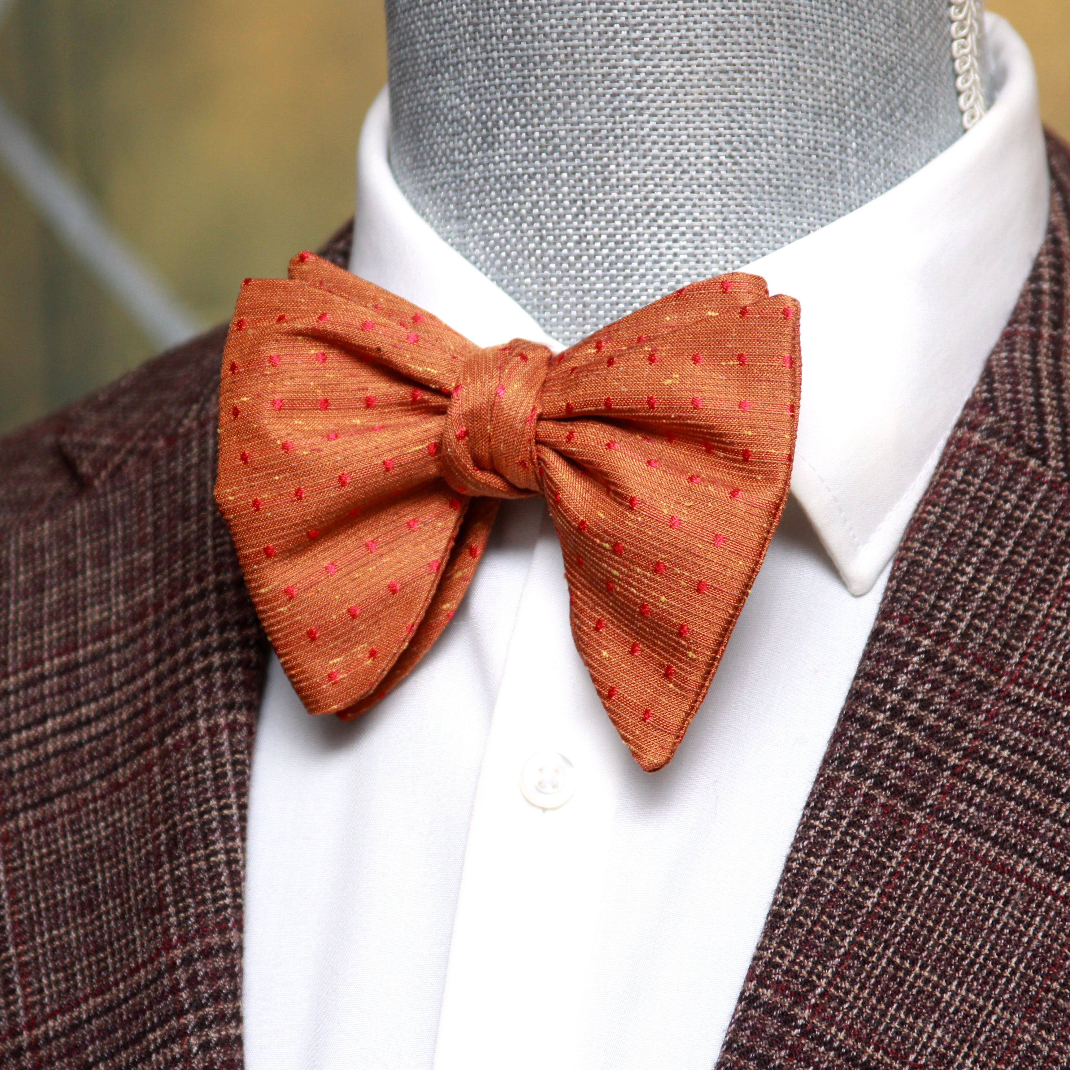 Men's Large Silk Bow Tie