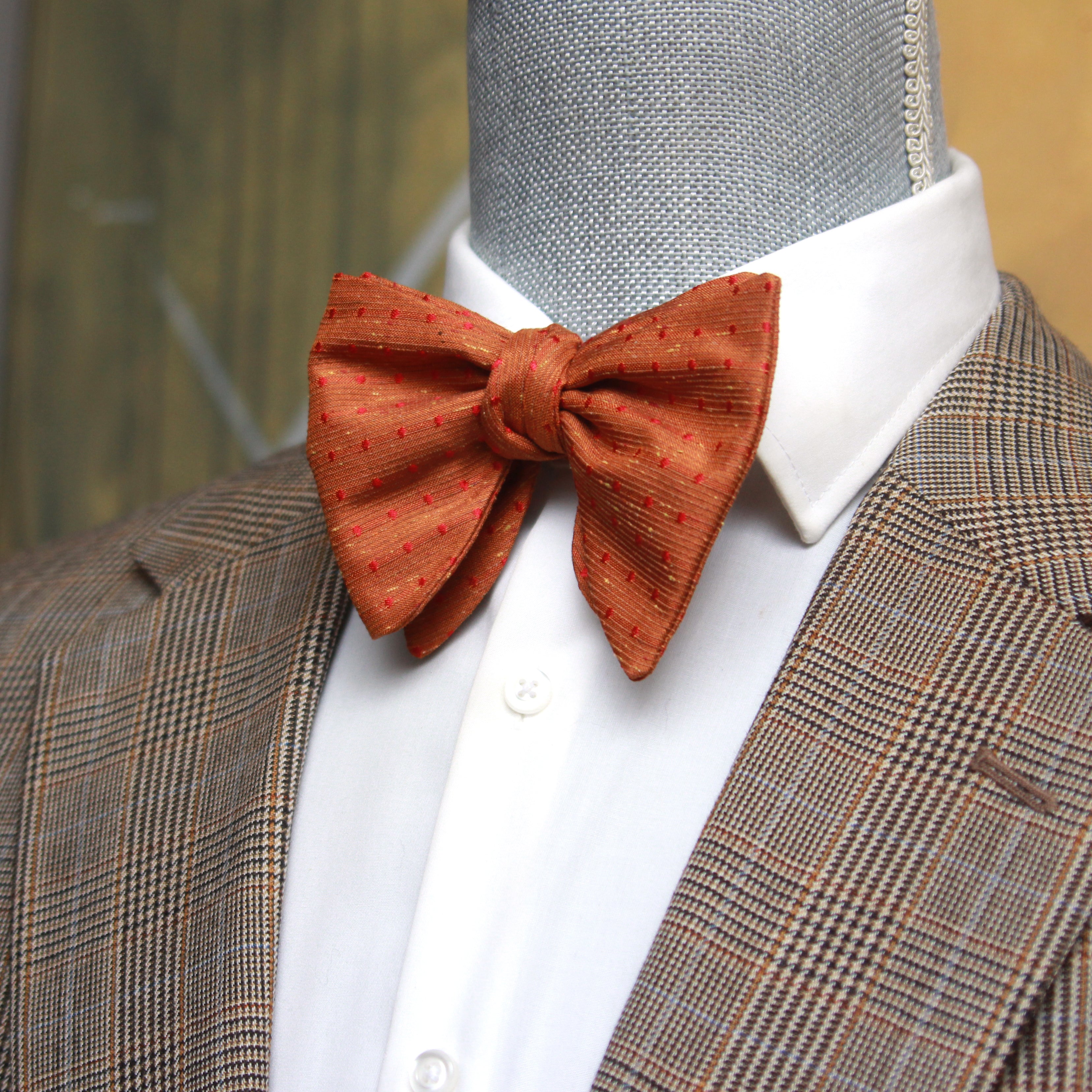 Men's Large Silk Bow Tie