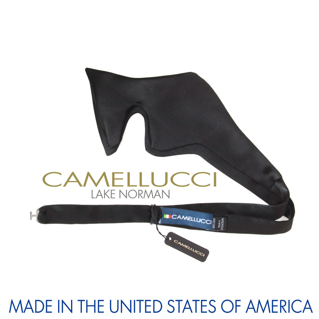 Men's Silk Bow Tie LAKE NORMAN. MADE IN THE UNITED STATES OF AMERICA