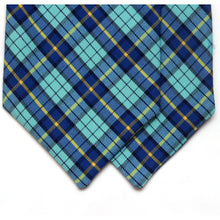 Load image into Gallery viewer, Men&#39;s Cravat Ascot Blue Plaid
