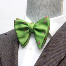 Load image into Gallery viewer, Green Big Butterfly Bow tie
