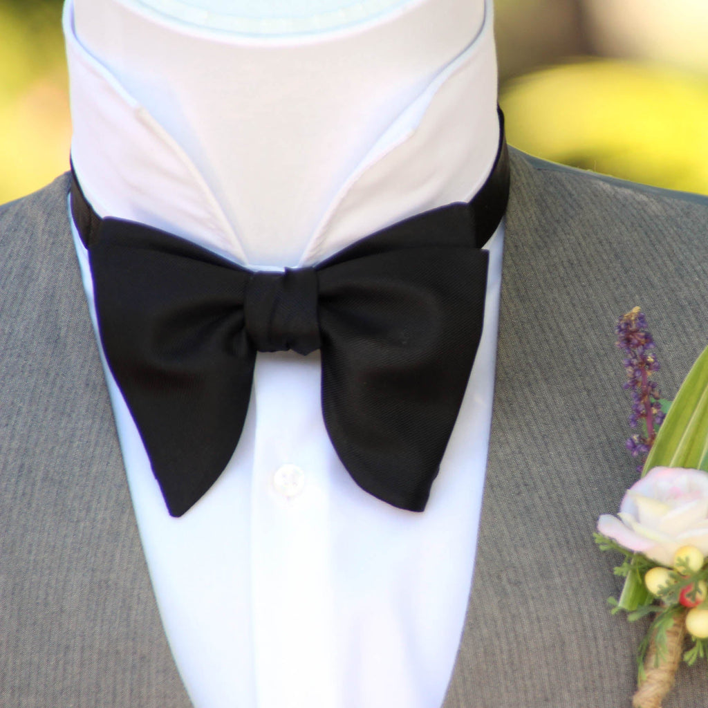 Men's Large Silk Bow Tie