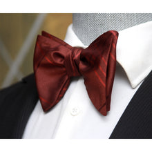 Load image into Gallery viewer, Big Butterfly Silk Bow Tie

