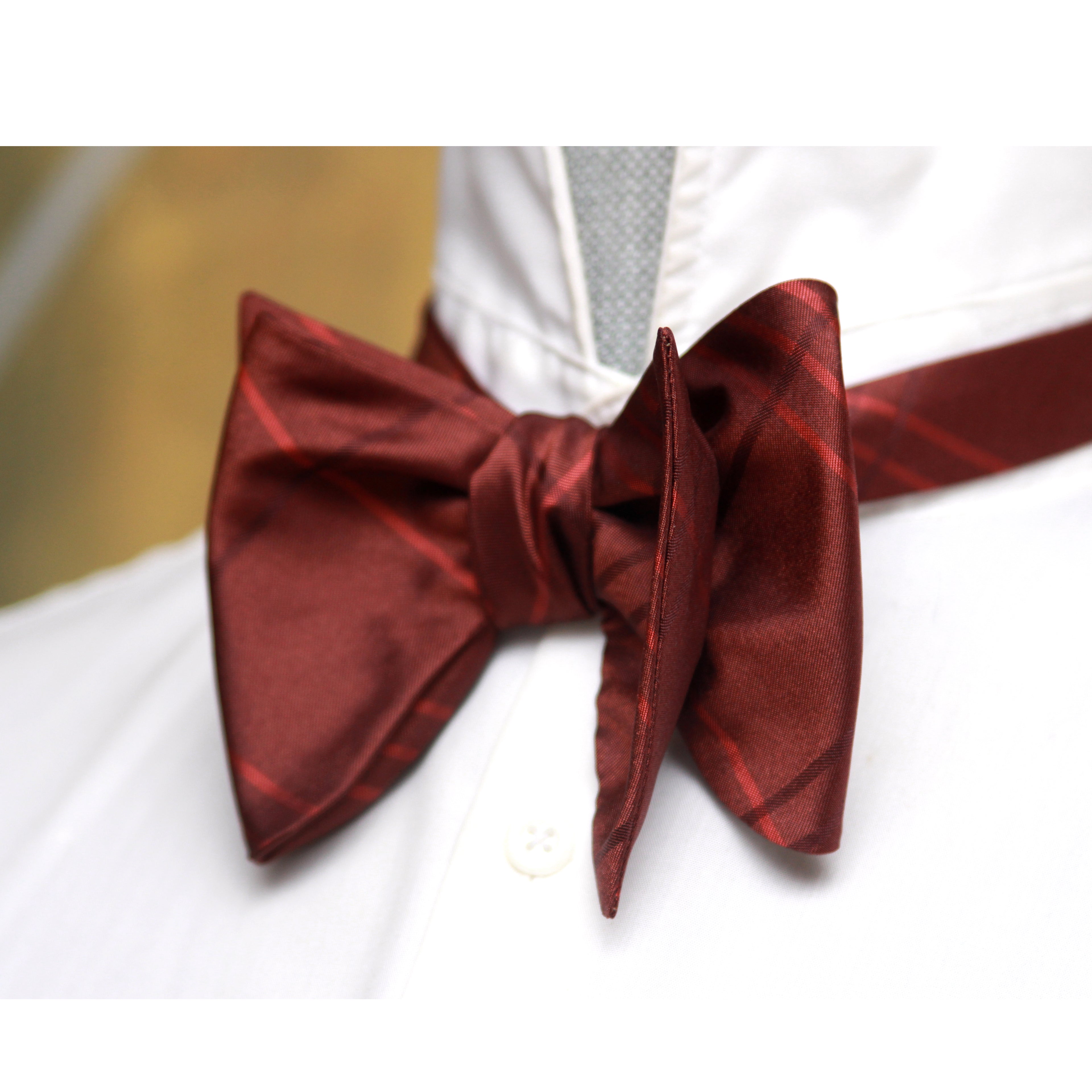 Big Butterfly Silk Bow Tie