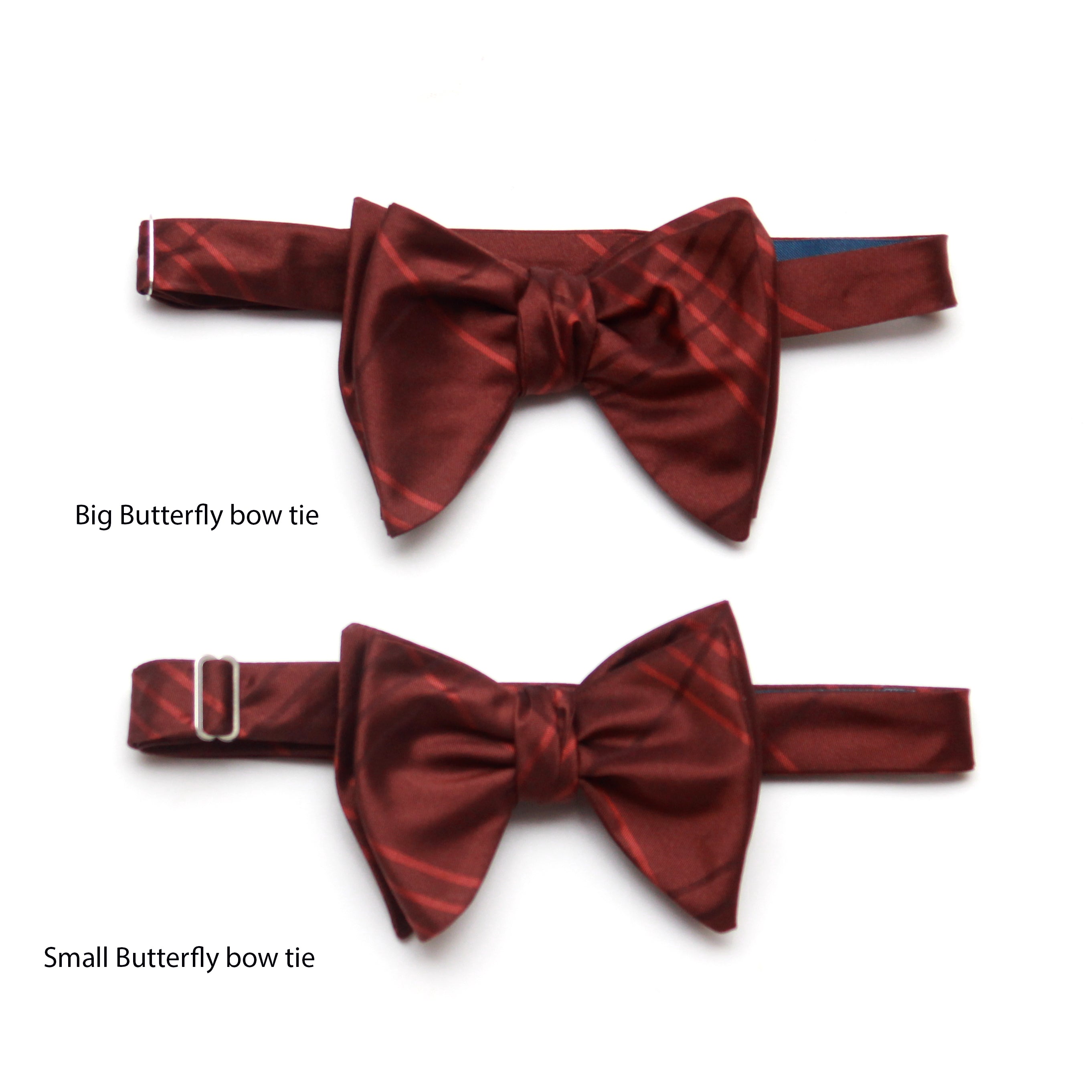 Big Butterfly Silk Bow Tie