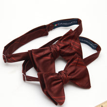 Load image into Gallery viewer, Small Butterfly Silk Bow Tie
