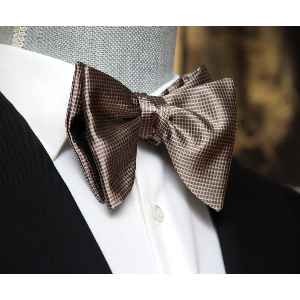 Men's Large Silk Bow Tie