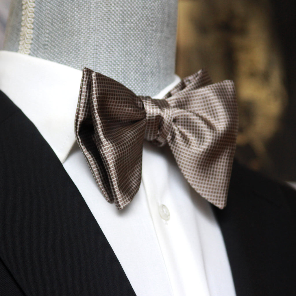 Men's Large Silk Bow Tie