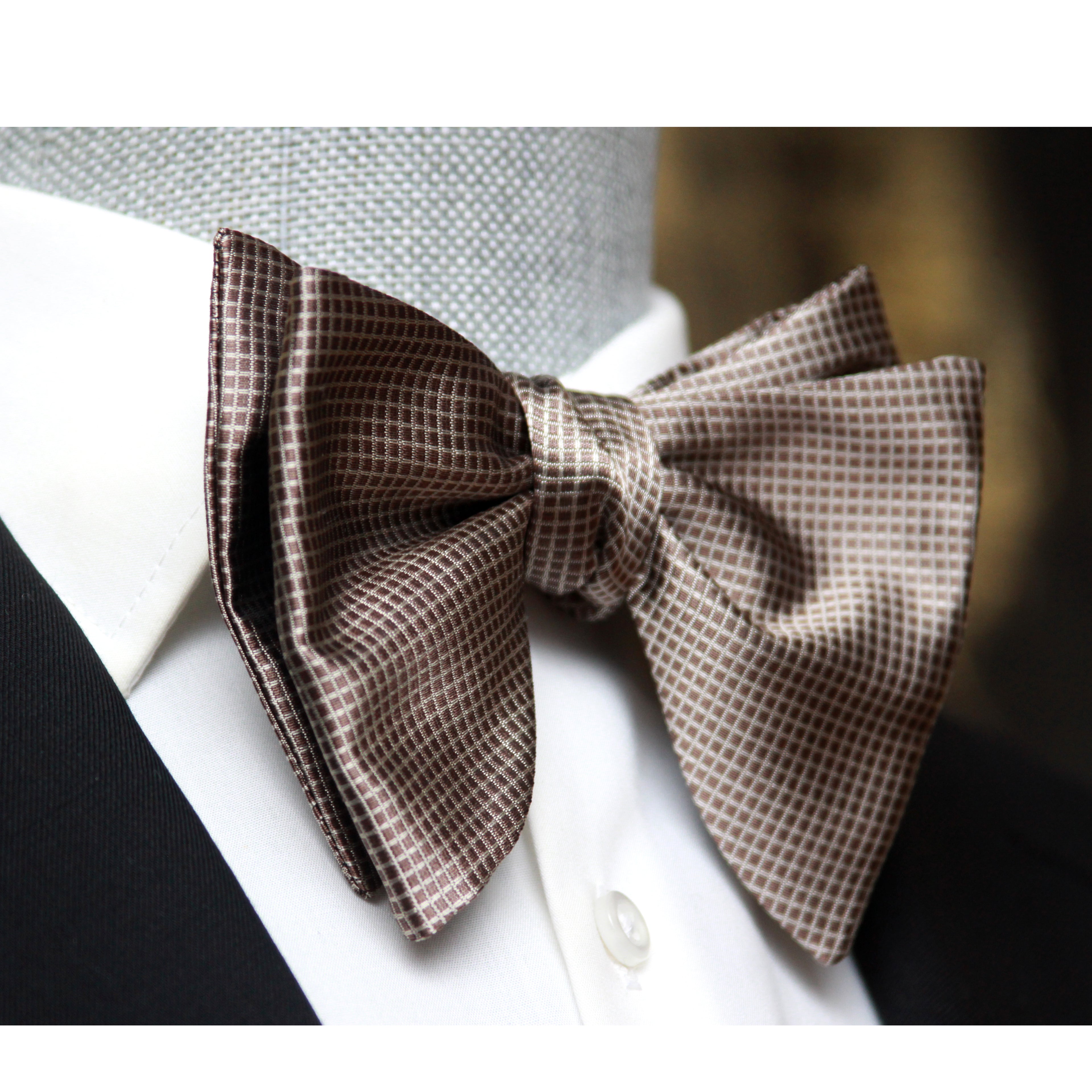 Men's Large Silk Bow Tie