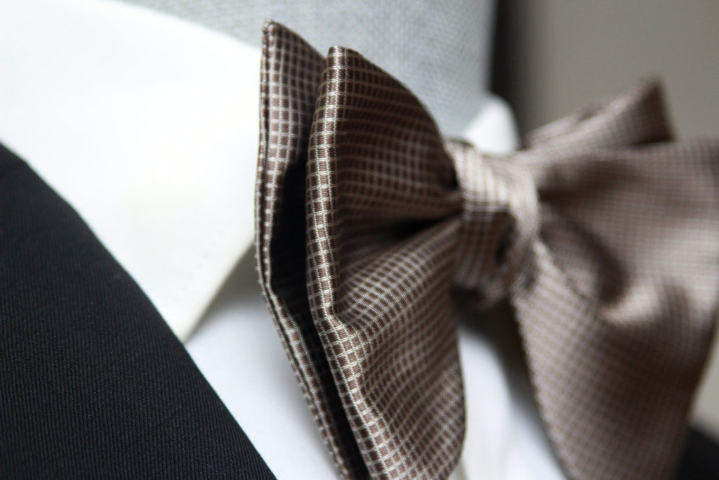 Men's Large Silk Bow Tie