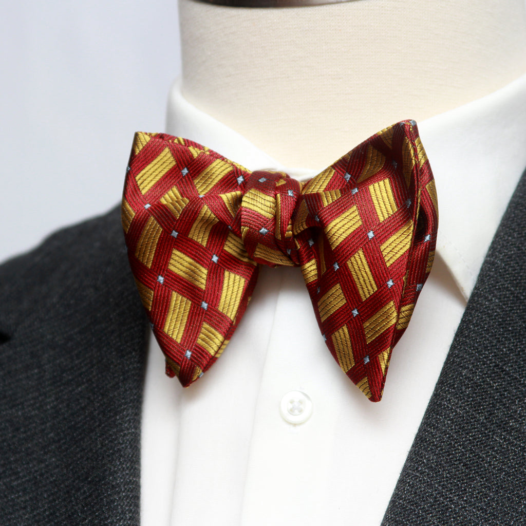 Men's Large Silk Bow Tie